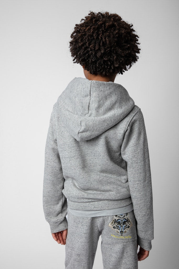 ZHORS LIGNE GRIS ALVIN BOYS SWEATER