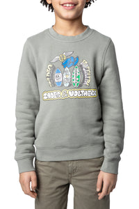 Sweat-shirt Simba - Kaki Clair