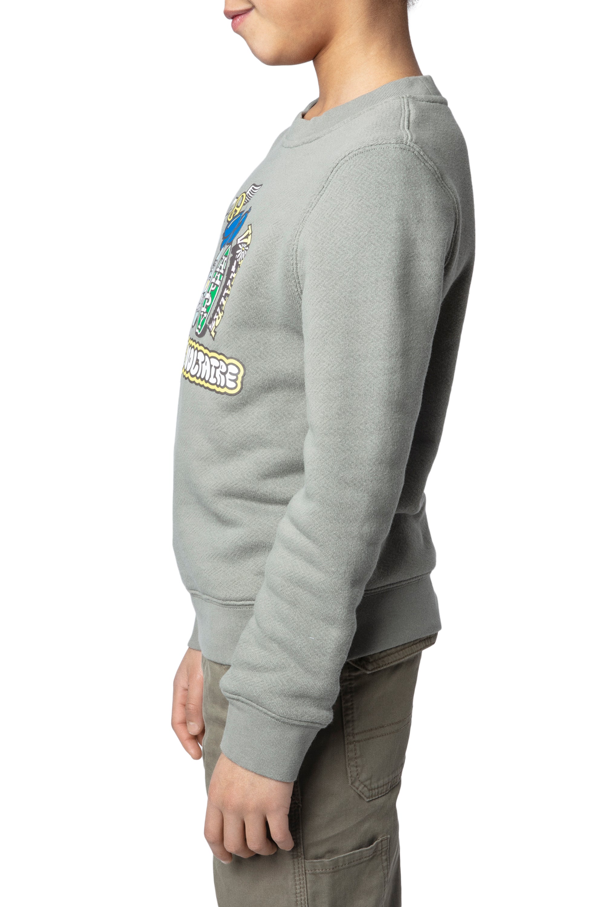 Sweat-shirt Simba - Kaki Clair