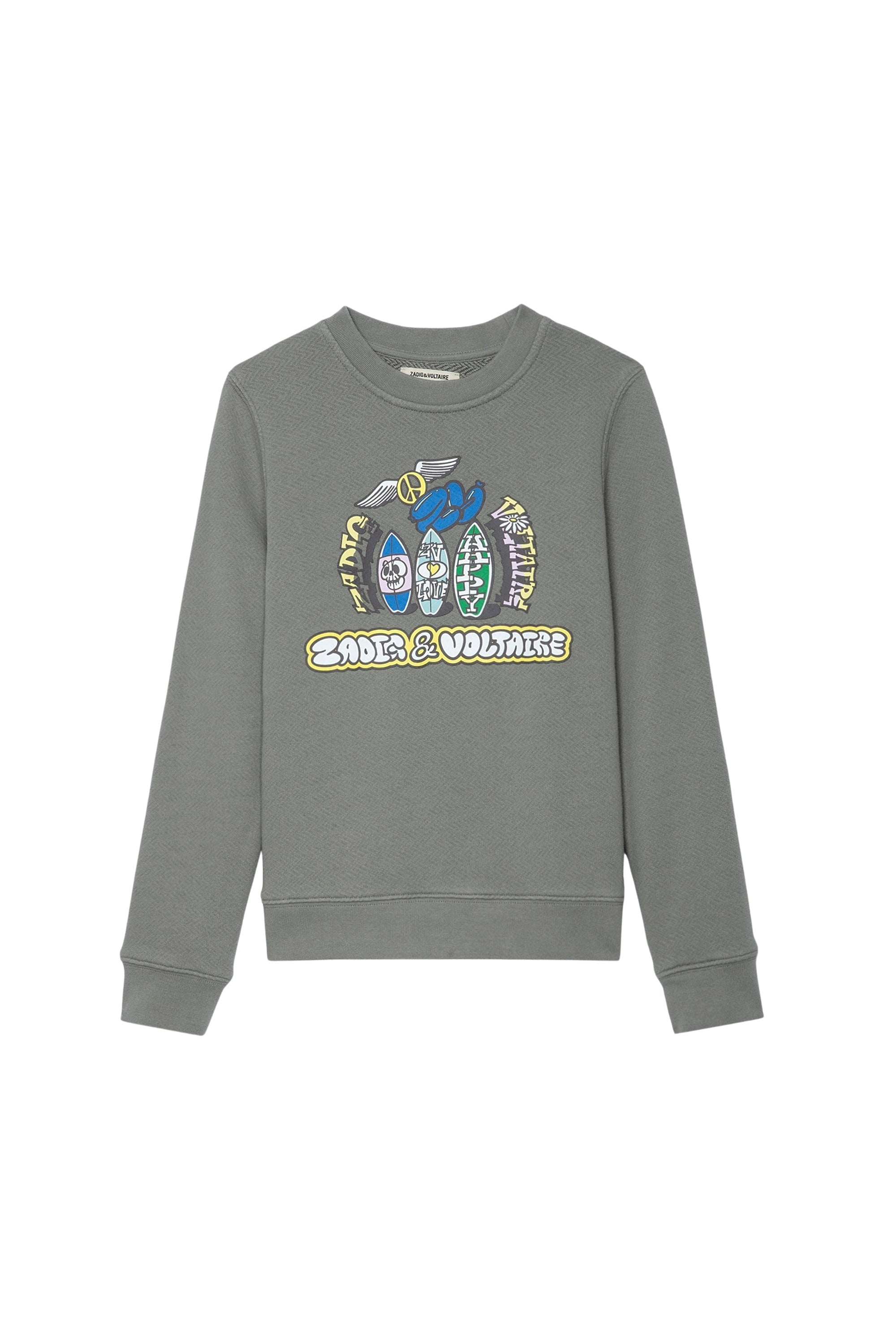 Sweat-shirt Simba - Kaki Clair
