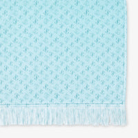 Serviette de plage à imprimé monogramé - Malibu