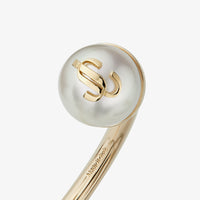 ZNO STOCK 0 / Reco 80 GOLD Bracelet JC CRYSTAL CUFF