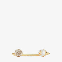 ZNO STOCK 0 / Reco 80 GOLD Bracelet JC CRYSTAL CUFF