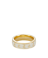 ZNO STOCK 0 DJV 4/4 ST 100% Price 50 / Reco 60 GOLD/LATTE RINGS JC ENAMEL RING