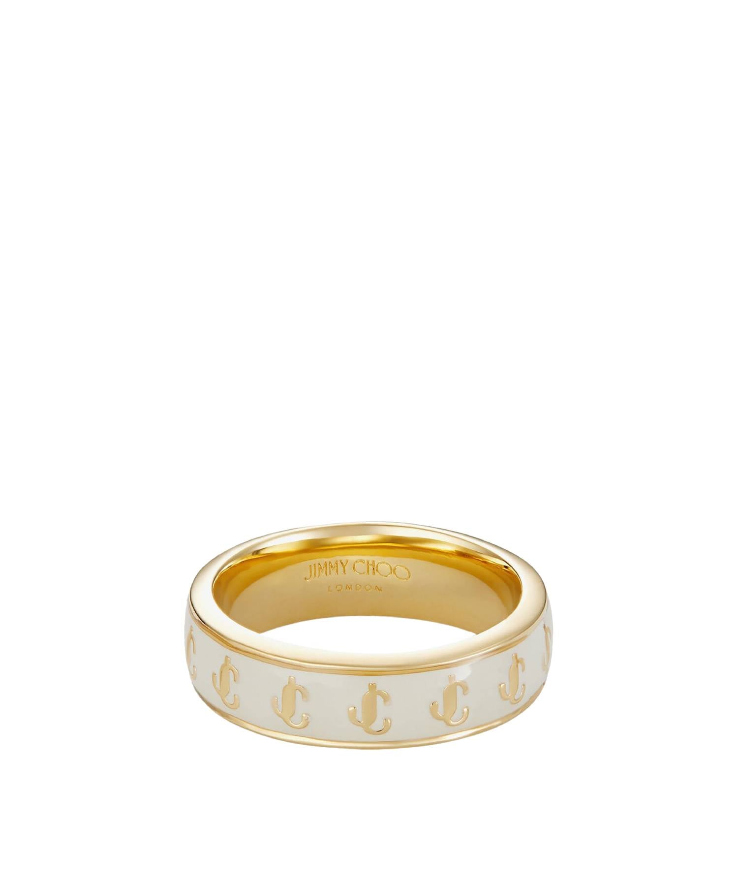 ZNO STOCK 0 DJV 4/4 ST 100% Price 50 / Reco 60 GOLD/LATTE RINGS JC ENAMEL RING