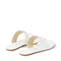 Sandales JC en cuir lisse - Milk