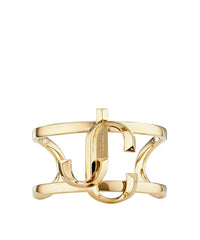 ZNO STOCK 0 DJV 9/9 ST 100% Price 80 / Reco 80 GOLD Bracelet JC MONOGRAM CUFF