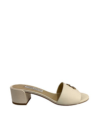 Mules JC 40 en cuir - Milk