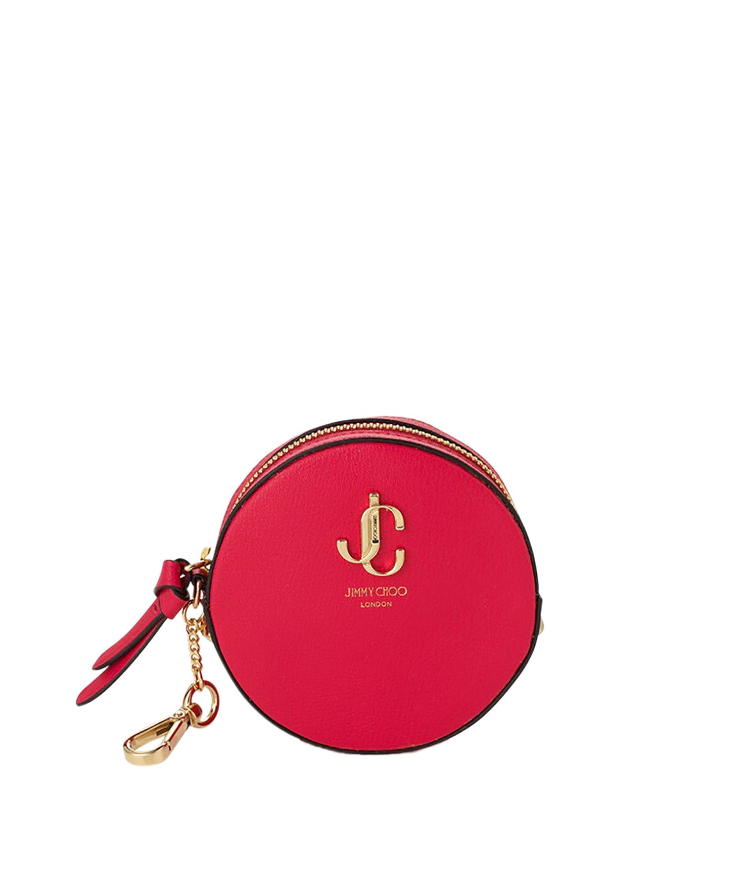 Porte monnaie JC en cuir - Dragon Fruit