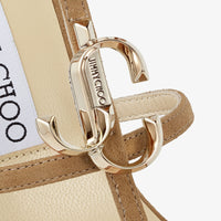 JC 110 wedge sandals in suede - Cuoio