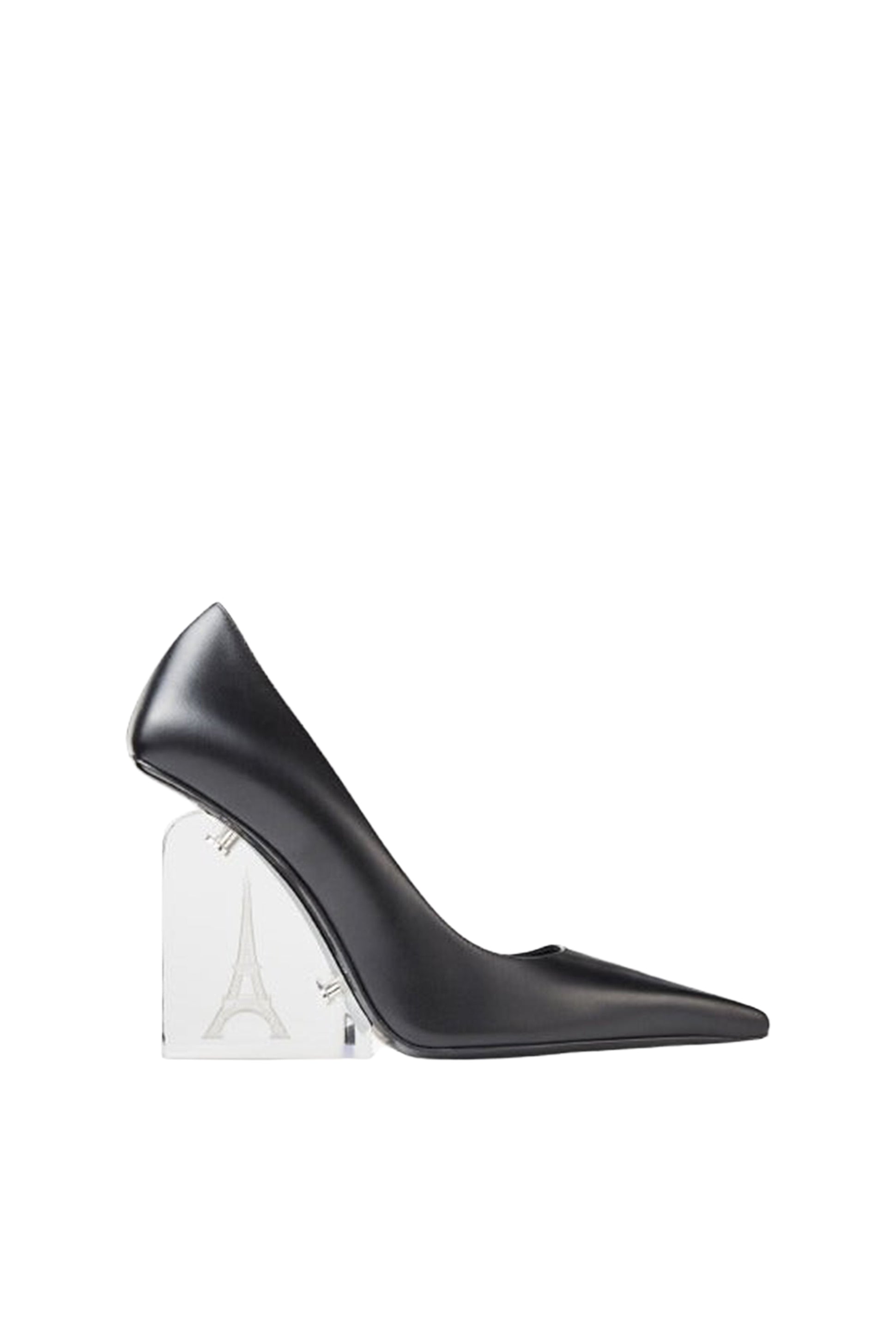 Escarpins JPG x Jimmy Choo 110 en cuir - Black