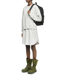 Robe-Sweat À Superpositions - Light Grey Melange