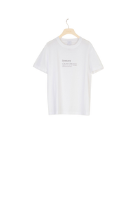 T-shirt Allegory 
 - Blanc Syntony