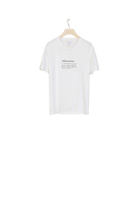 T-shirt Allegory 
 - Blanc Alliteration