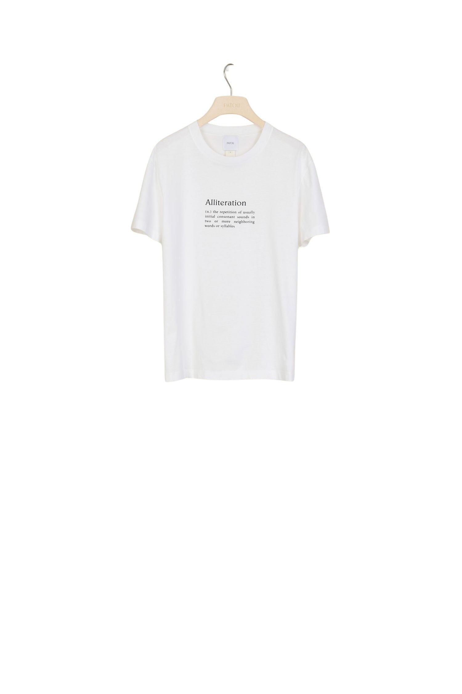 T-shirt Allegory 
 - Blanc Alliteration