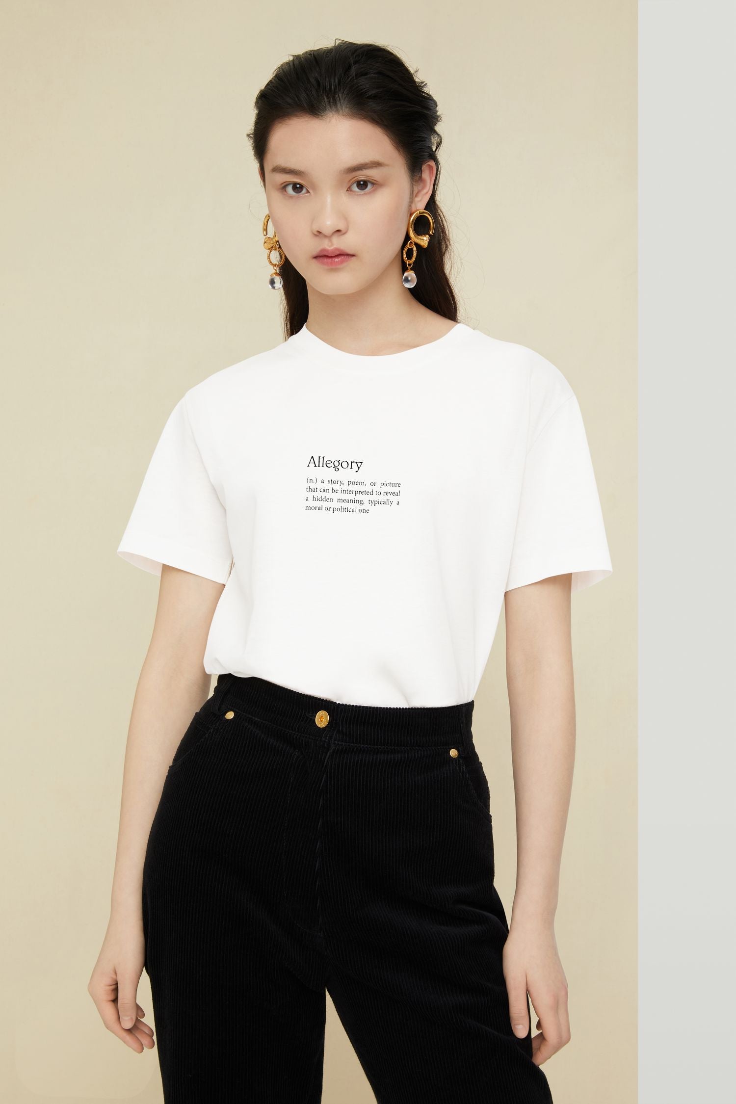T-shirt Allegory 
 - Blanc Allegory