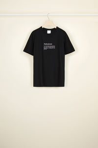 T-shirt Palindrom en coton bio
 - Noir Palindrom