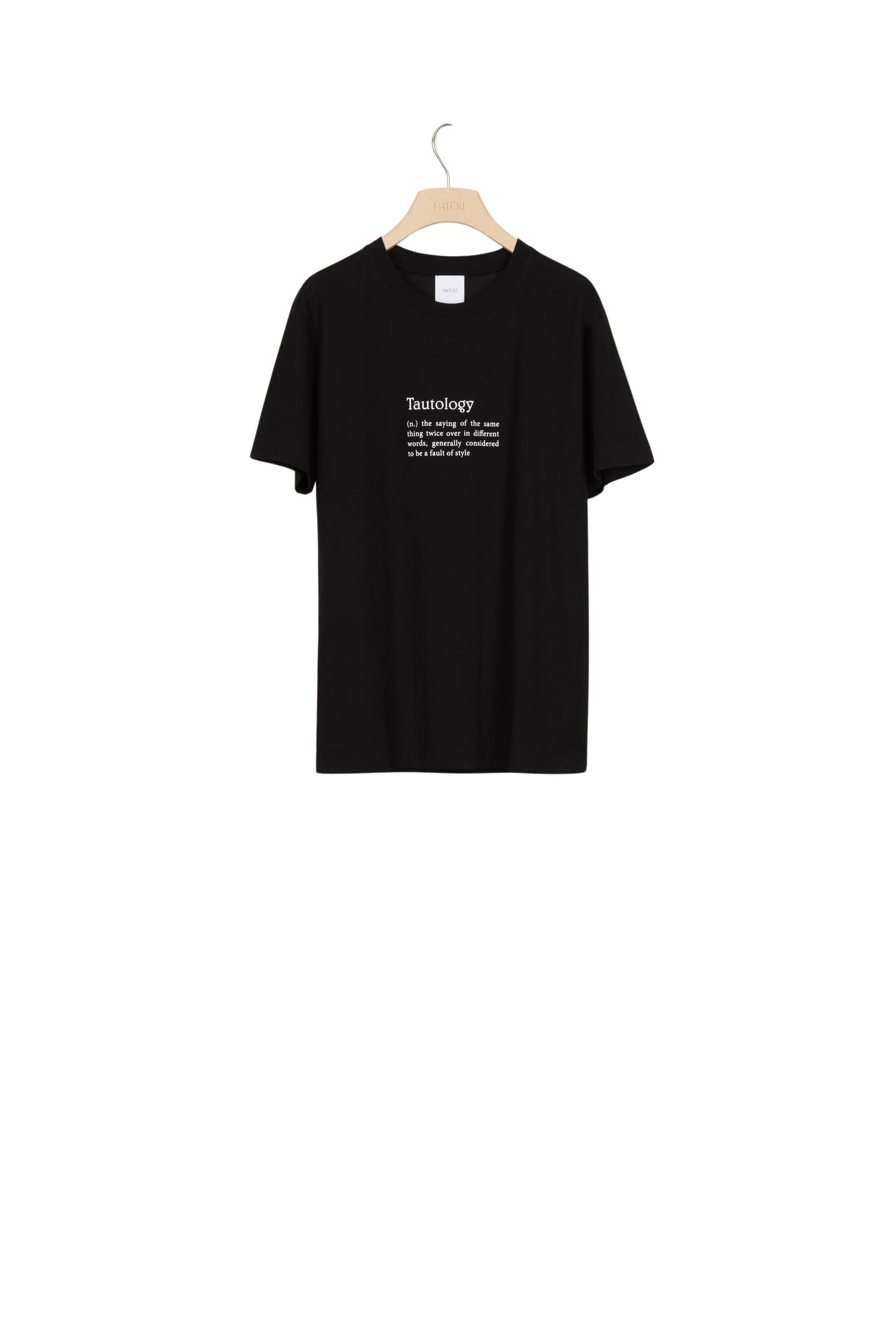 T-shirt Allegory 
 - Noir Tautology