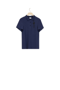 Polo à logo - Bleu Marine