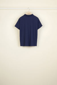 Polo à logo - Bleu Marine