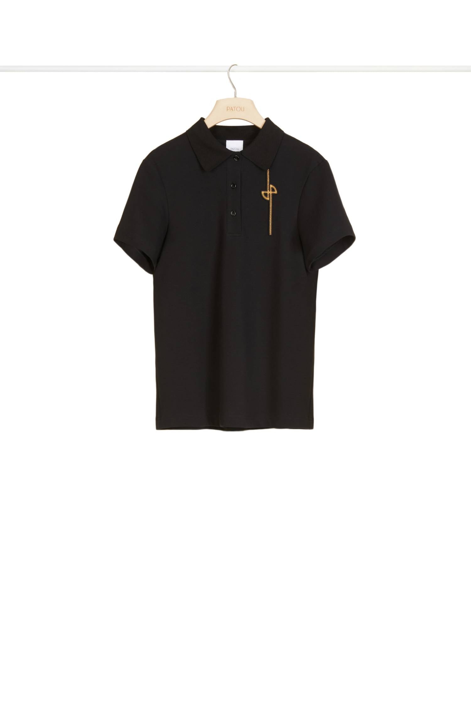 Polo à logo - Noir