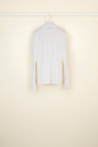 Jersey turtleneck - White