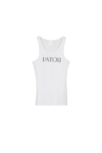 Patou cotton tank top - White