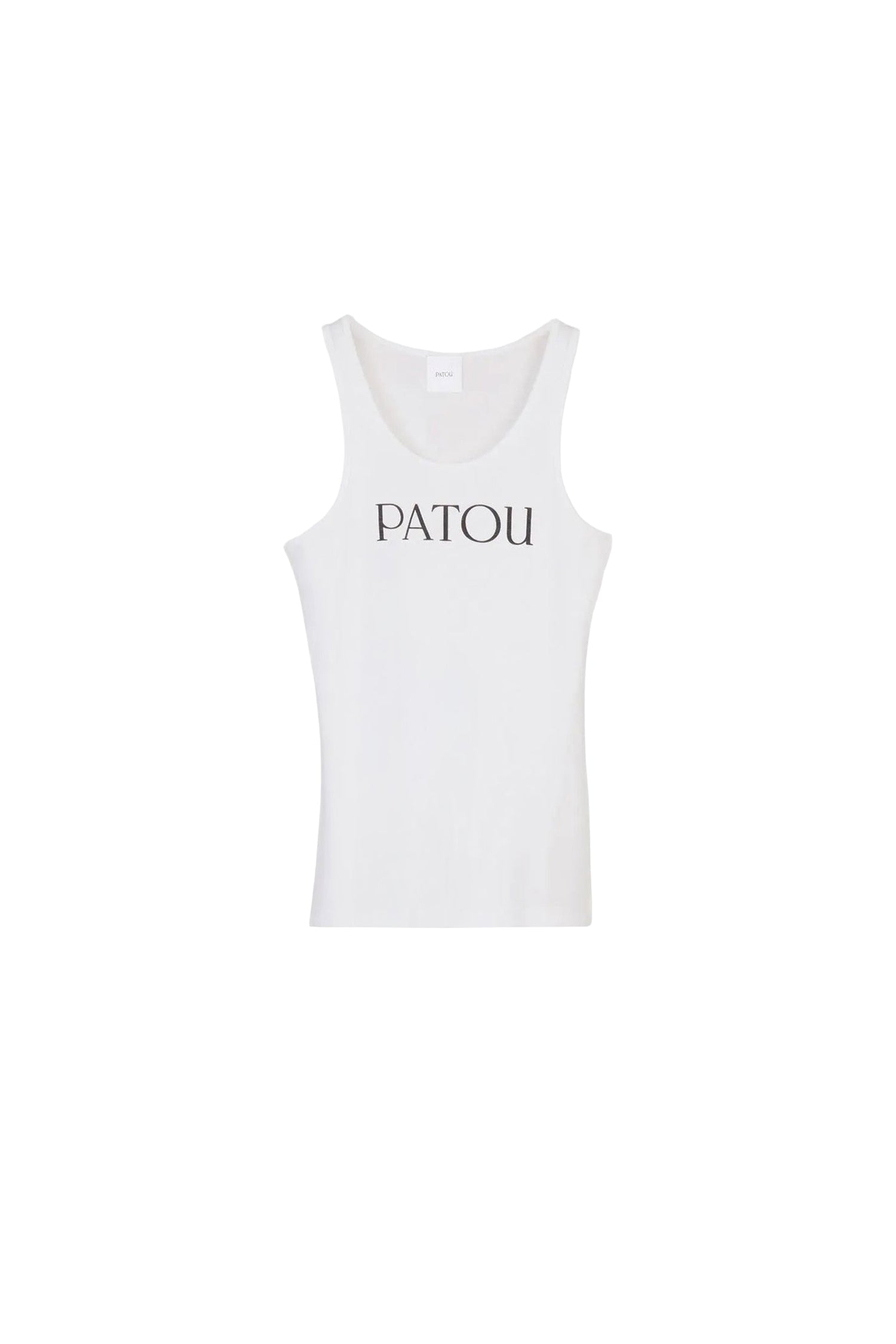 Patou cotton tank top - White