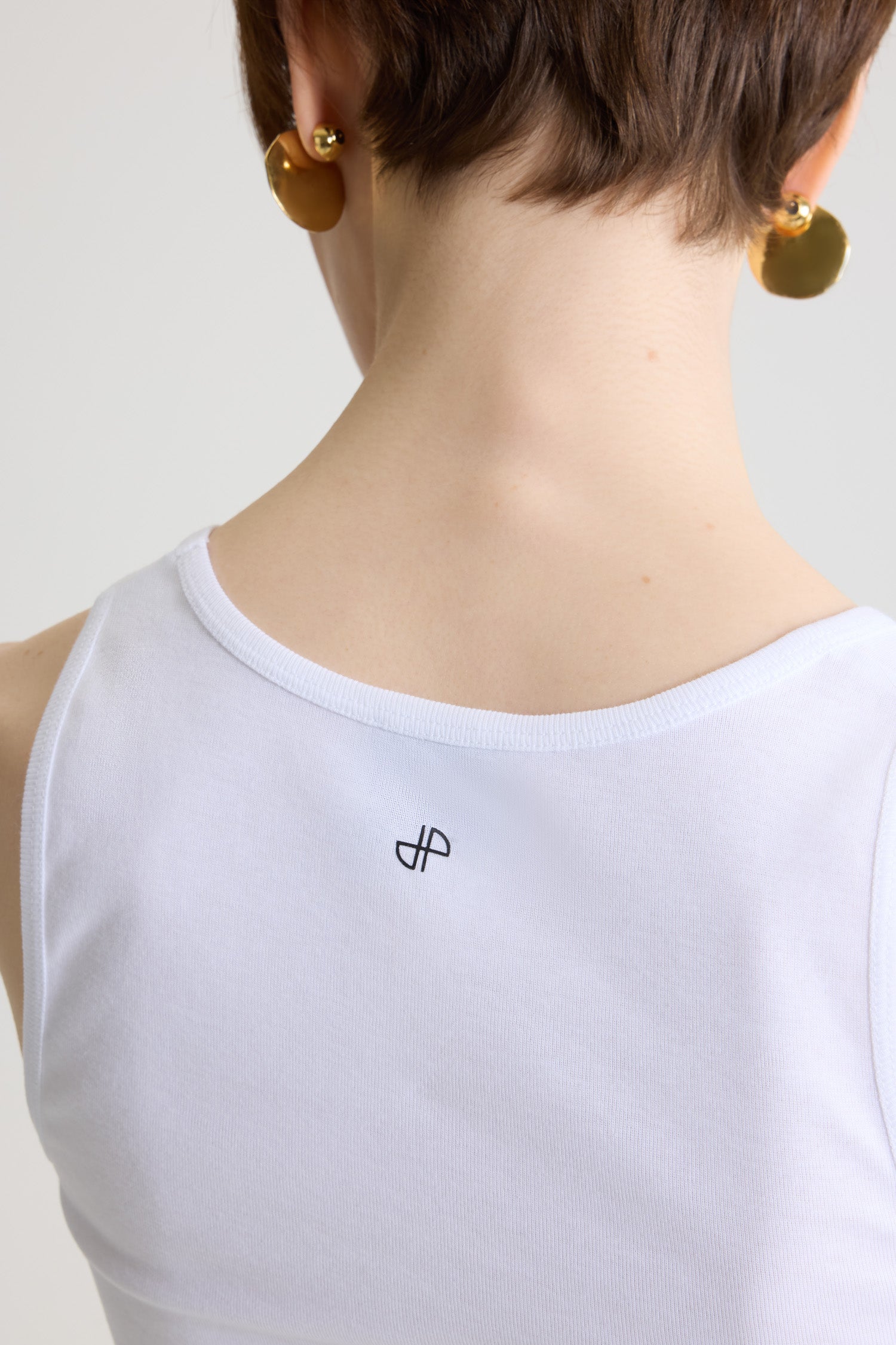 Patou cotton tank top - White