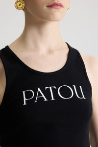Débardeur Patou en coton - Noir