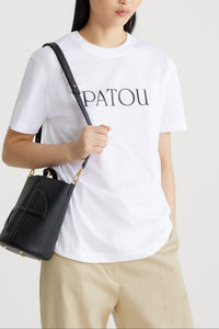 Patou cotton logo T-shirt - Sky Blue