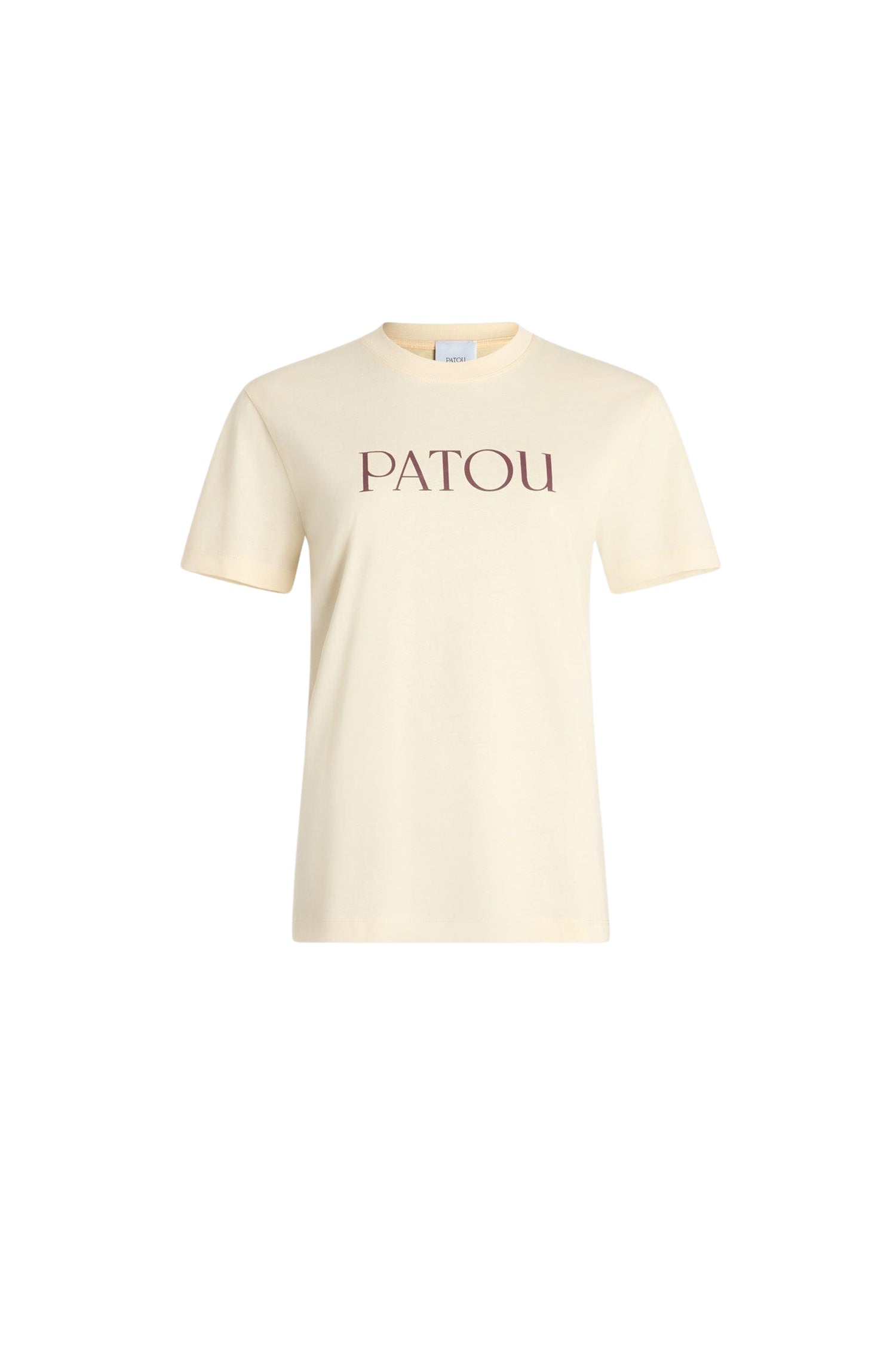 Patou cotton round-neck T-shirt - White