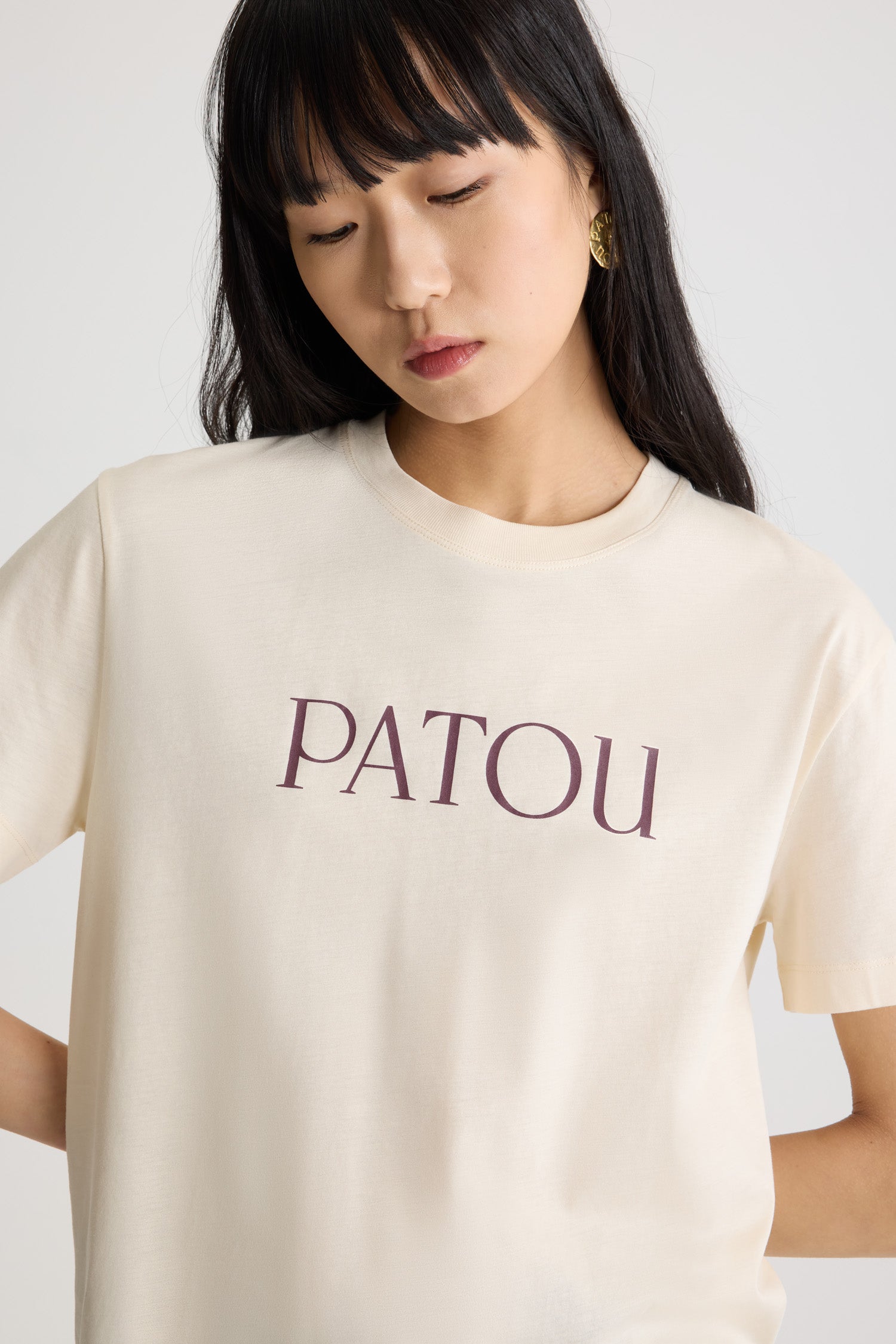 Snowberry White / T-shirt Patou en coton bio