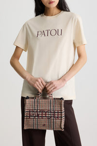 Patou cotton round-neck T-shirt - White