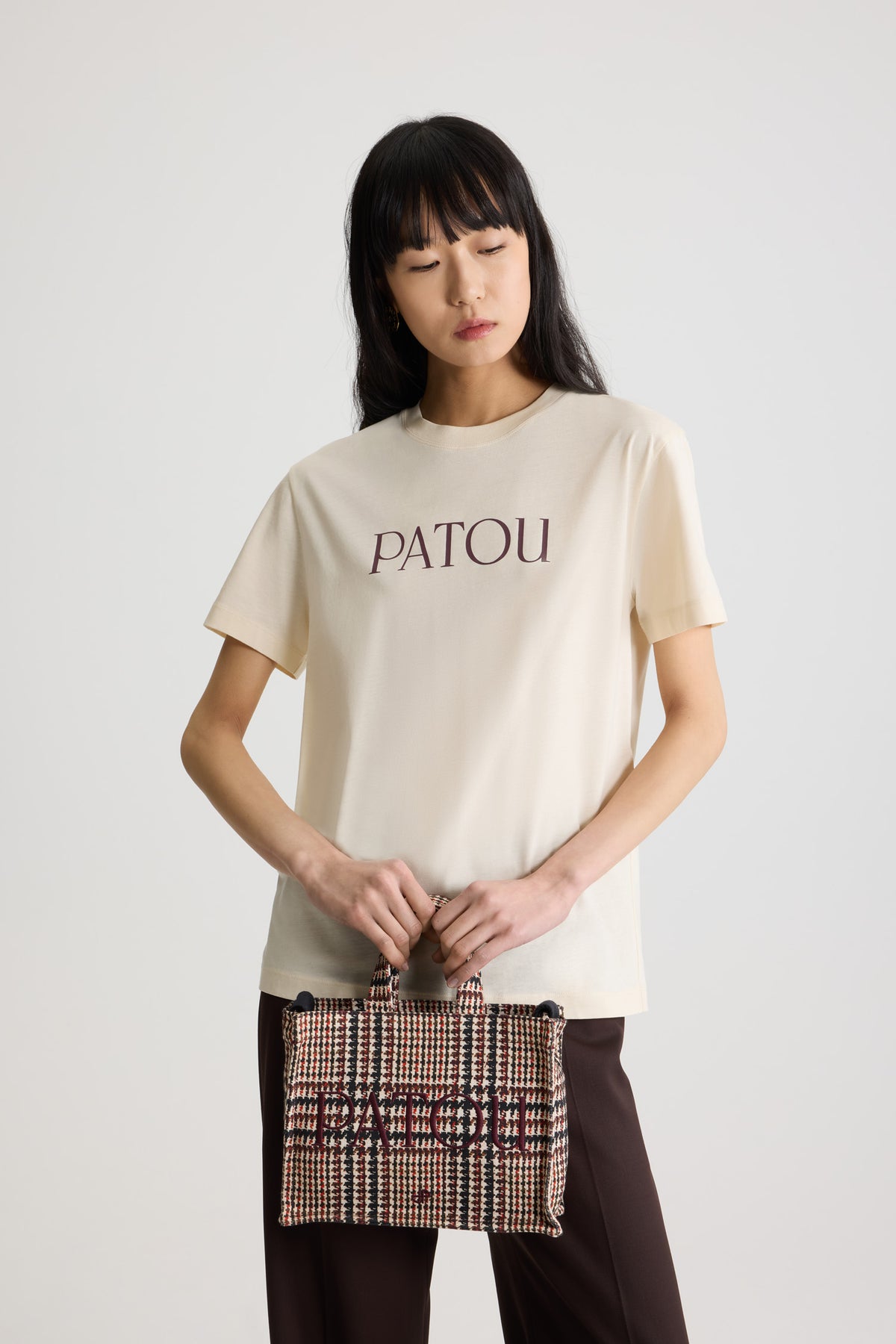 Snowberry White / T-shirt Patou en coton bio