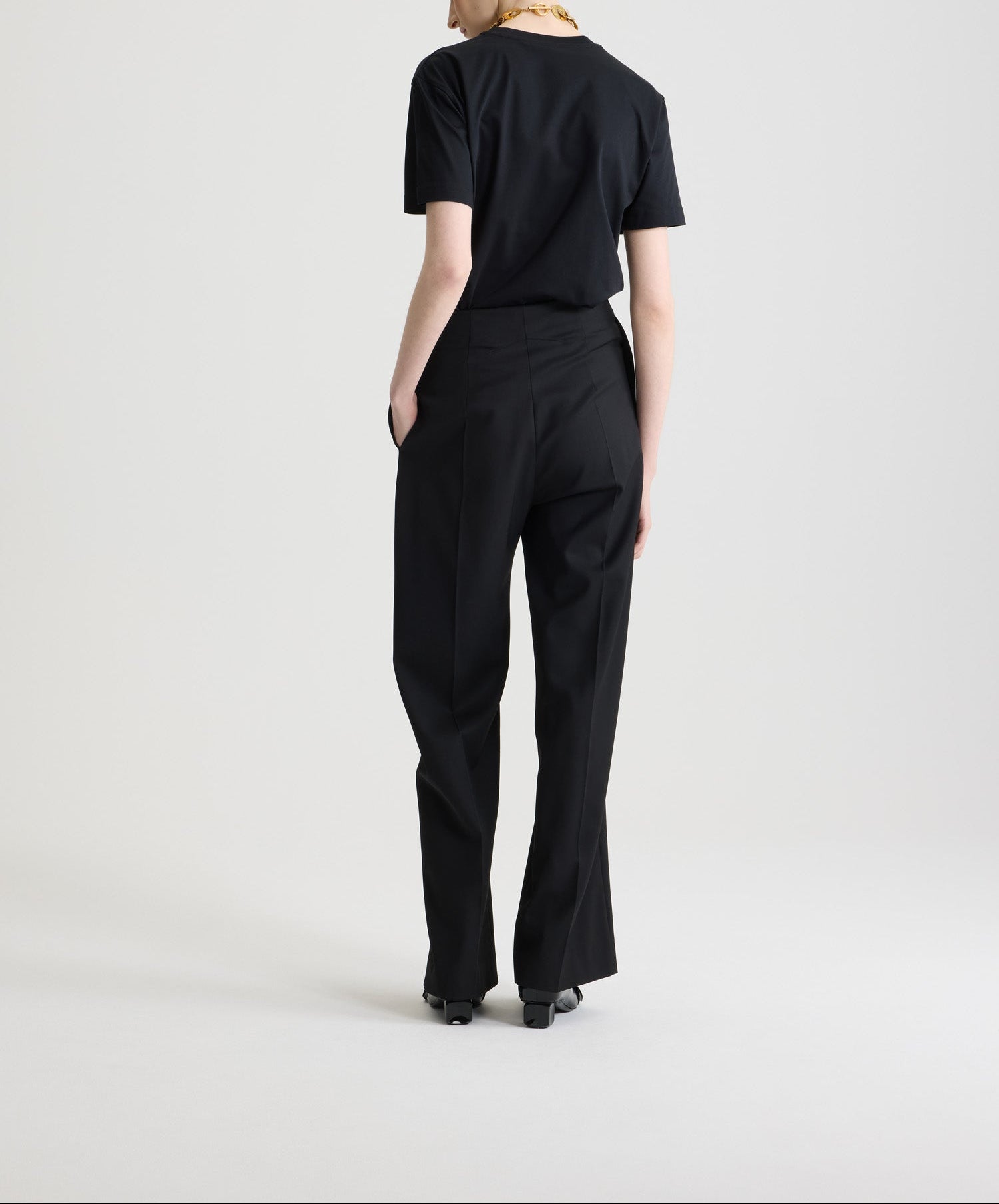 Patou cotton T-shirt - Black