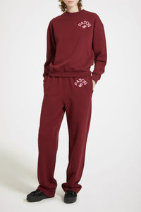 Sweatshirt Patou à broderie bouclette en coton bio
