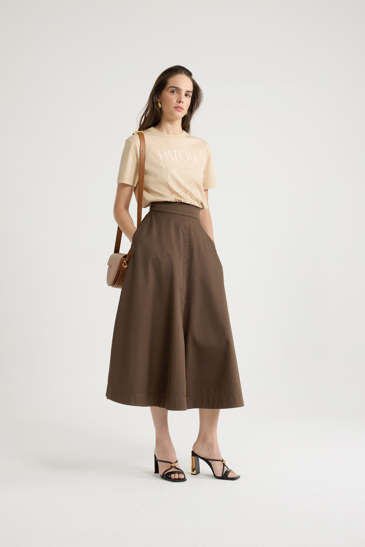 Praline / T-shirt Patou en coton bio