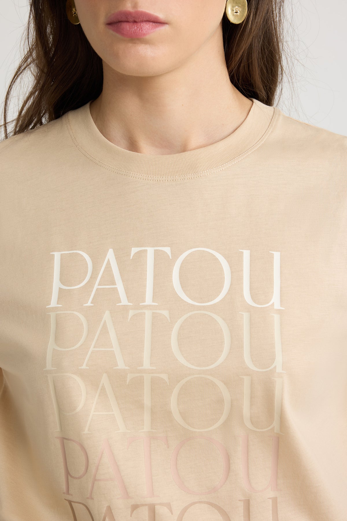 Praline / T-shirt Patou en coton bio