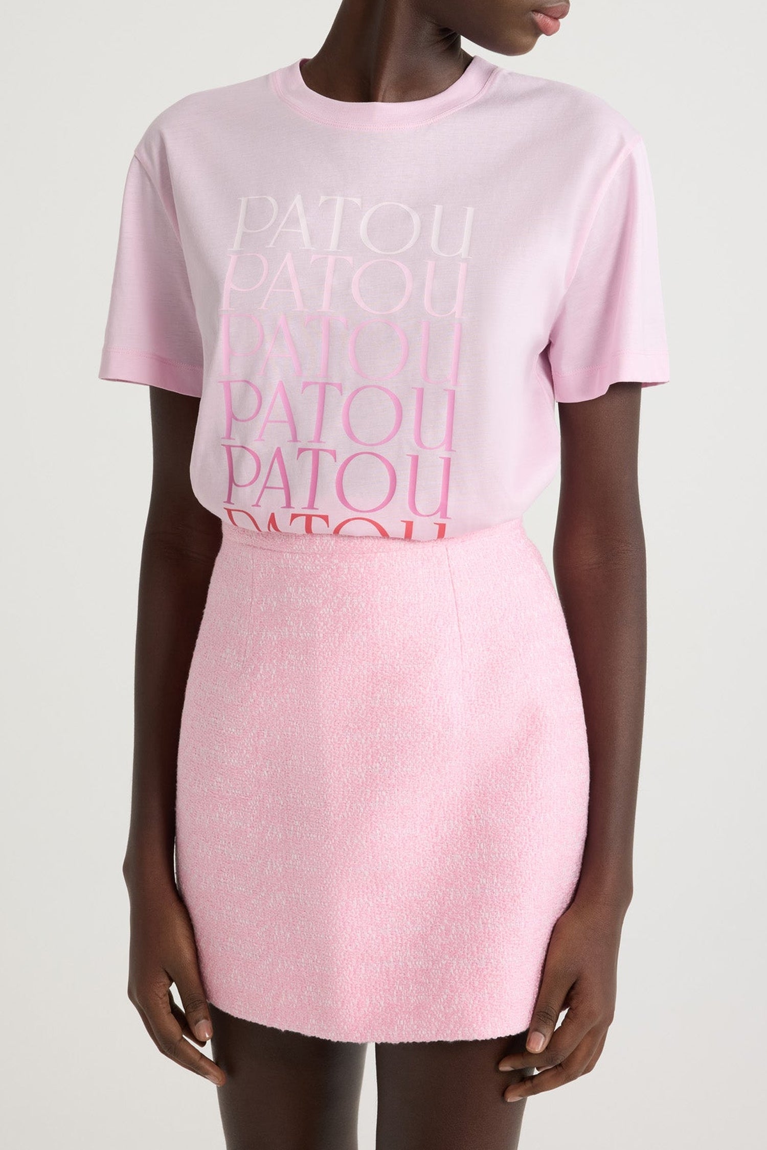 T-shirt à col rond Patou en coton - Primrose