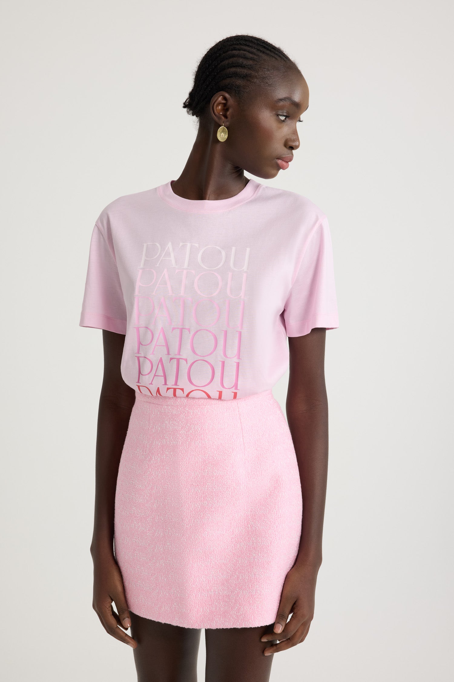 Primrose Pink / T-shirt Patou en coton bio