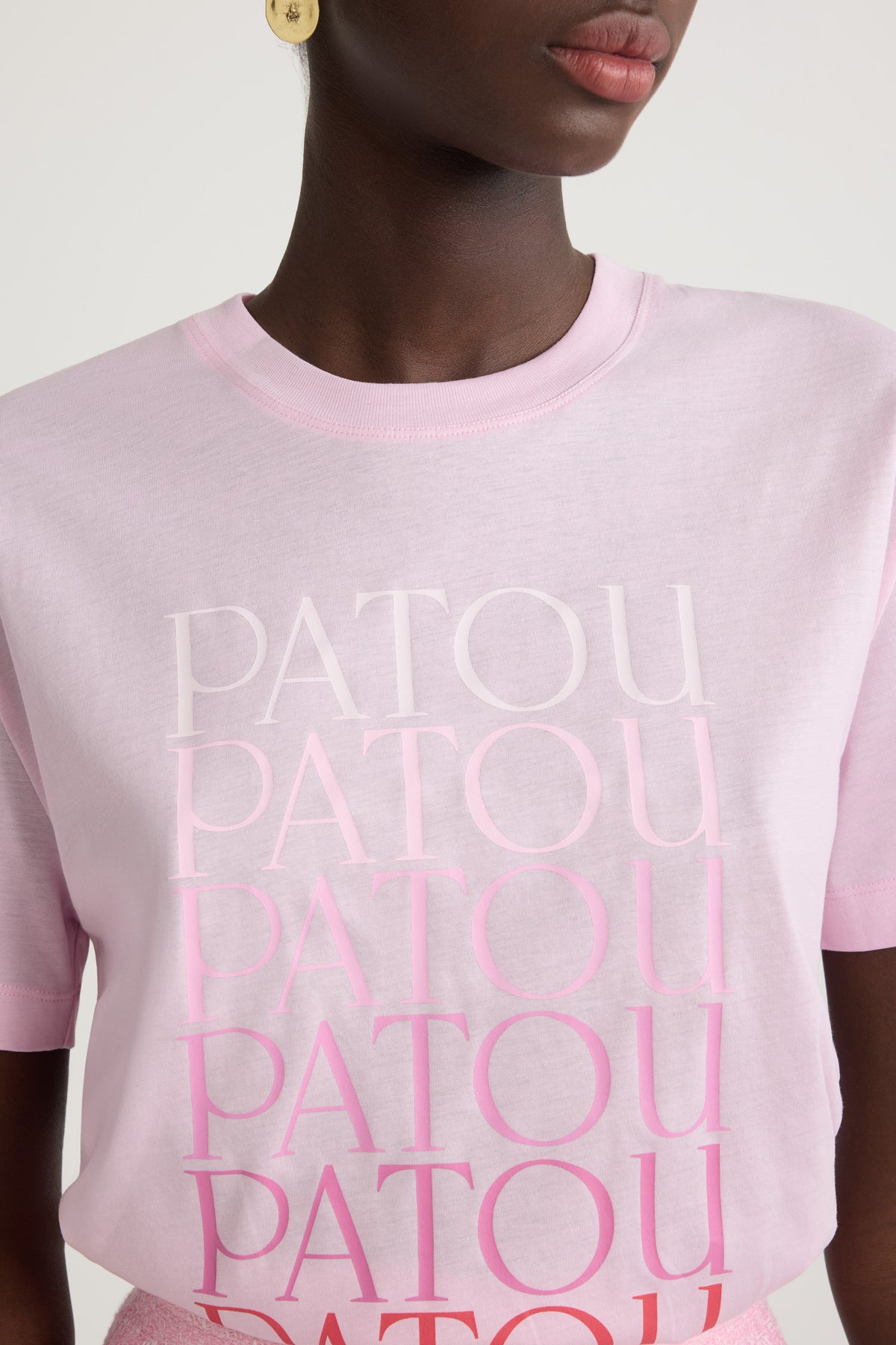 Primrose Pink / T-shirt Patou en coton bio