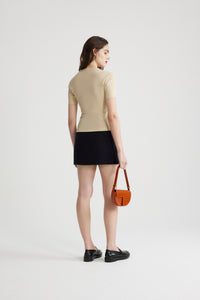 Angora / Top henley en coton bio