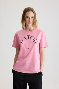 Pink Pearl / T-shirt à logo Patou et monogramme JP en coton bio