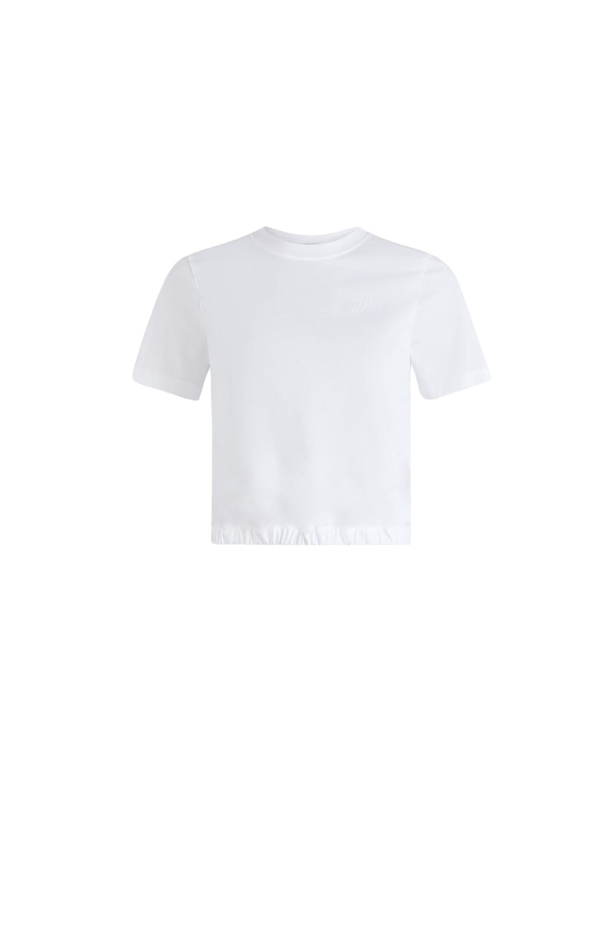 White / T-shirt dos nu en coton bio
