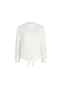 Sweatshirt à logo Patou brodé en coton - Ivoire