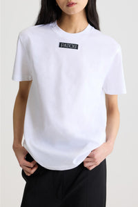 T-shirt à col rond Patou en coton - Blanc