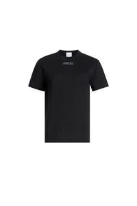 T-shirt à col rond Patou en coton - Noir