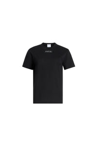 Black / T-shirt avec étiquette Patou en coton bio