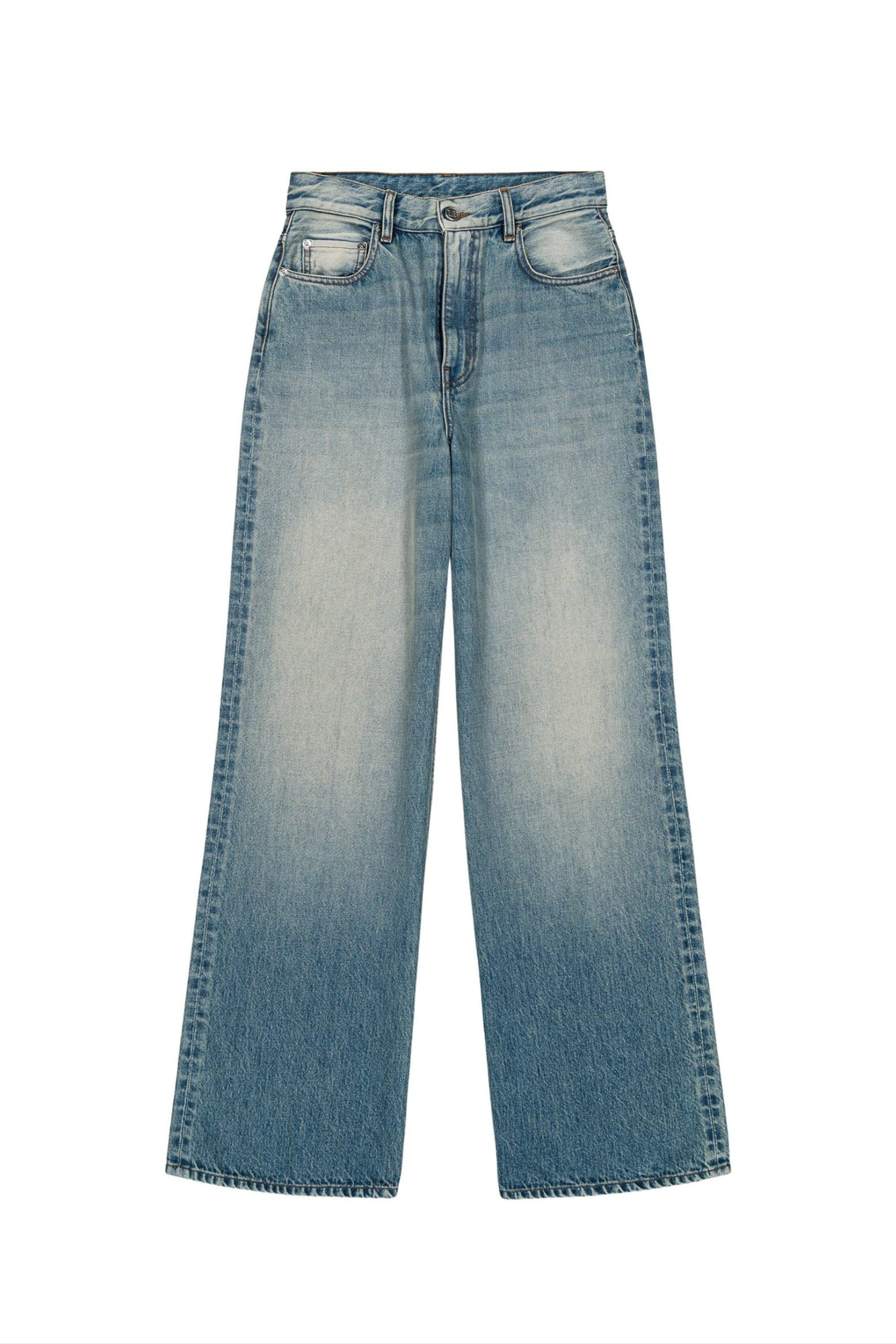 Jean wide leg Enca foncé - Blue